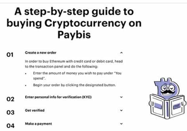 Paybis kaufen Kryptowährung online