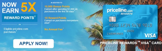 priceline.com Bankkarte