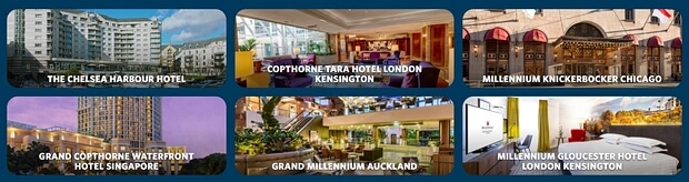 millenniumhotels.com Hotelreservierungen