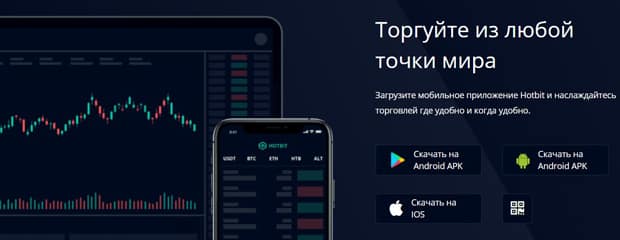 Hotbit mobile App