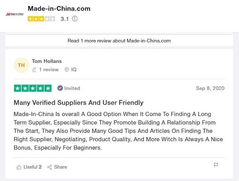 Maid-in-China-Bewertungen