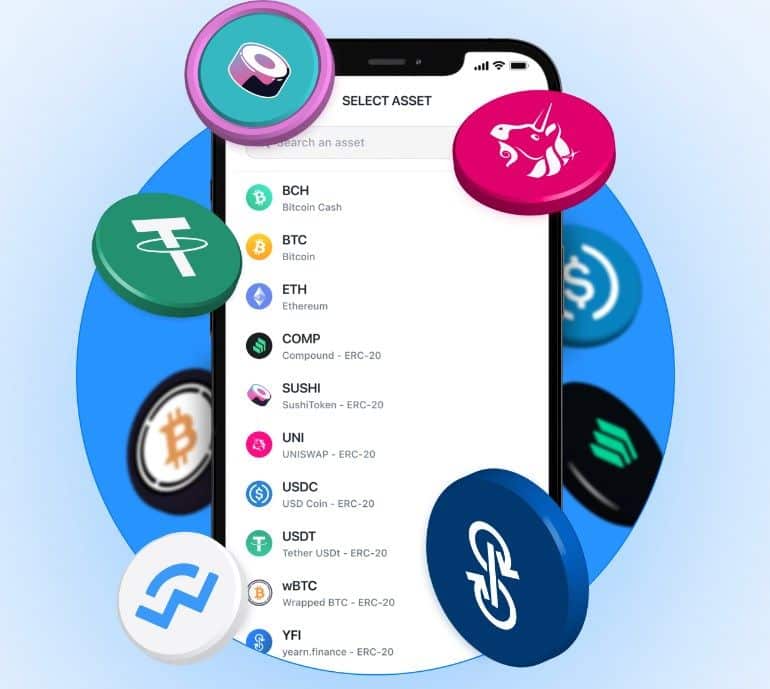 Bitcoin.com mobile Anwendung