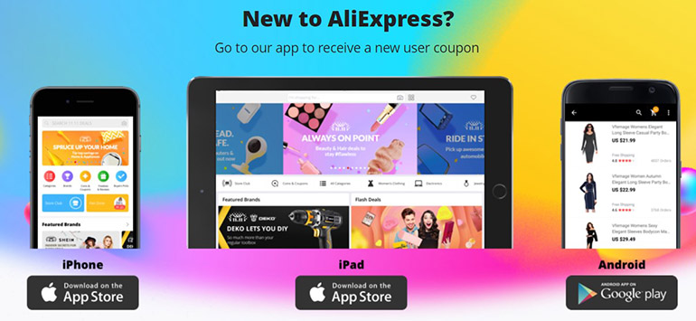 aliexpress.ru mobile Anwendung