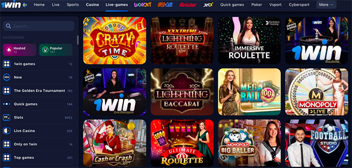 1Gewinnt Website Casino
